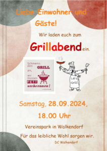 Flyer Grillabend